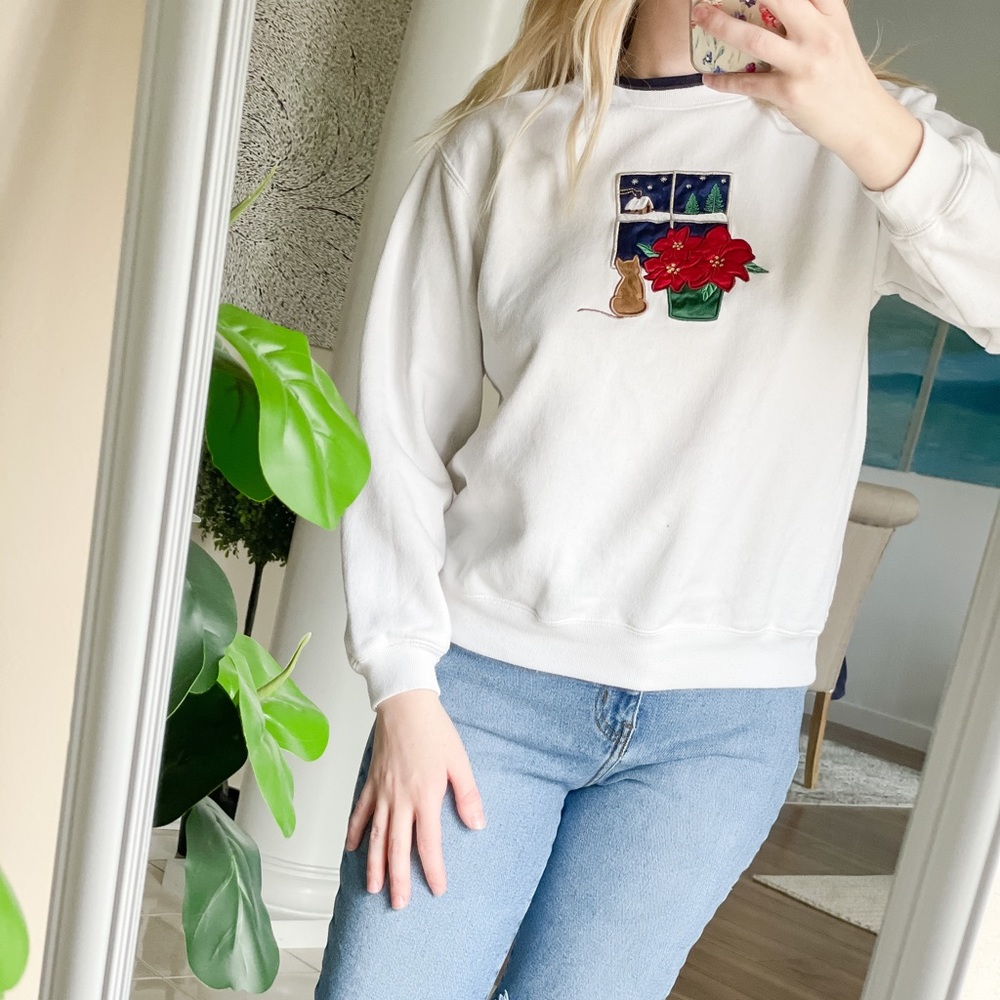 SOLD 🌷Cat Sweater